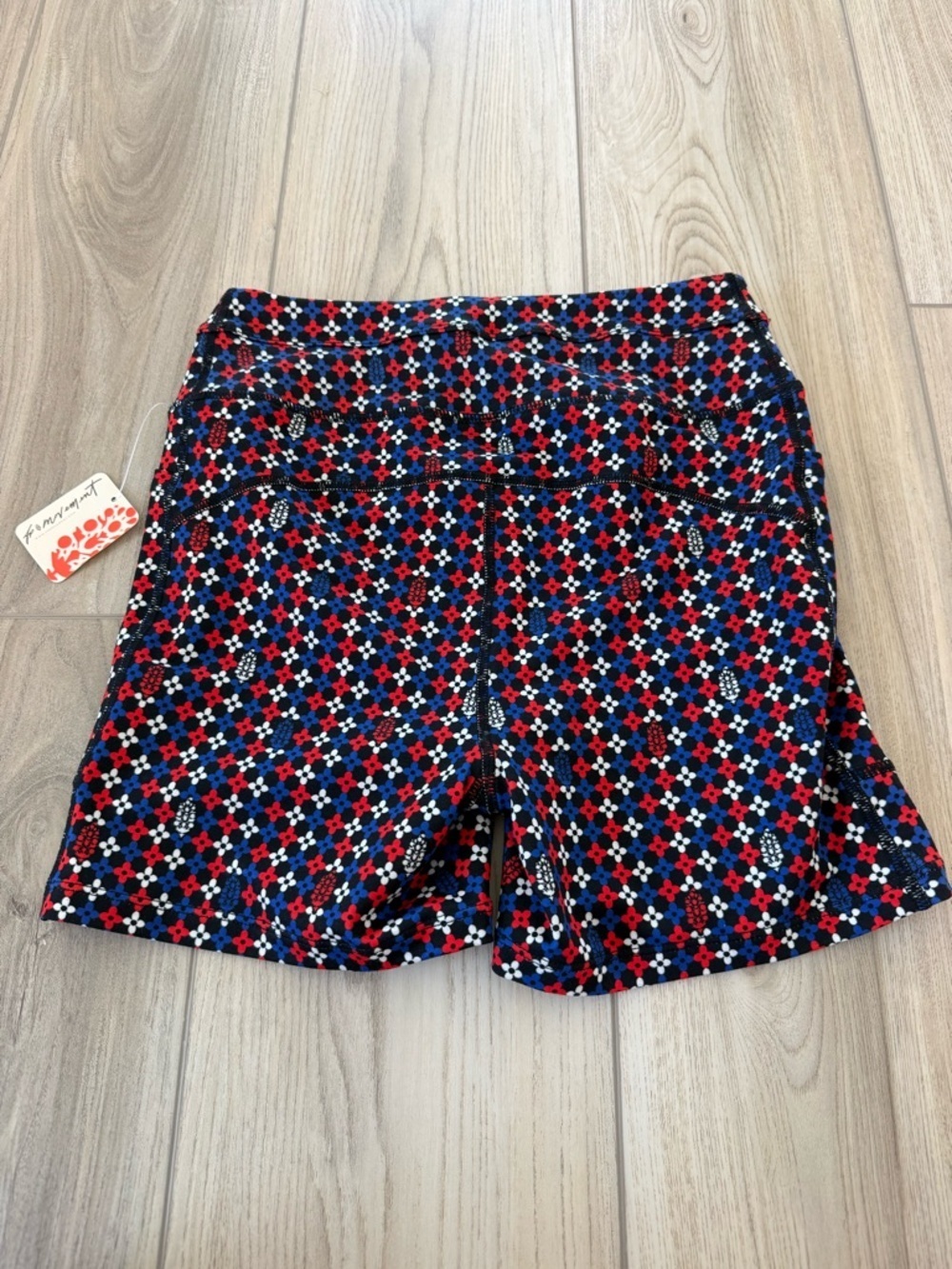 NWT FP Movement Odessa Printed Pocket Shorts - Black Combo - Picture 7 of 7